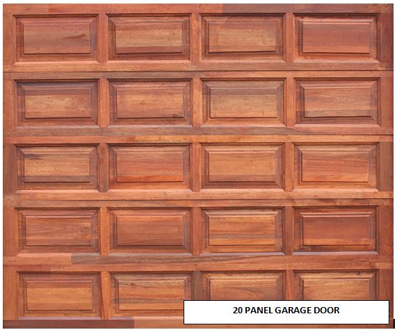 20 PANEL GARAGE DOOR 20 PANEL GARAGE DOOR