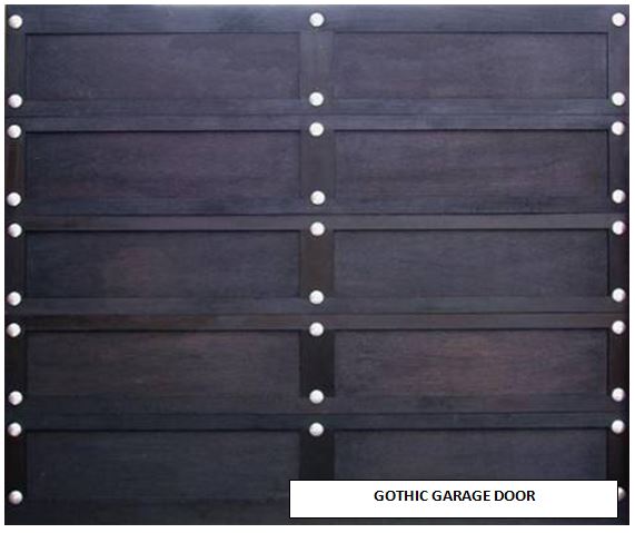 GOTHIC GARAGE DOOR